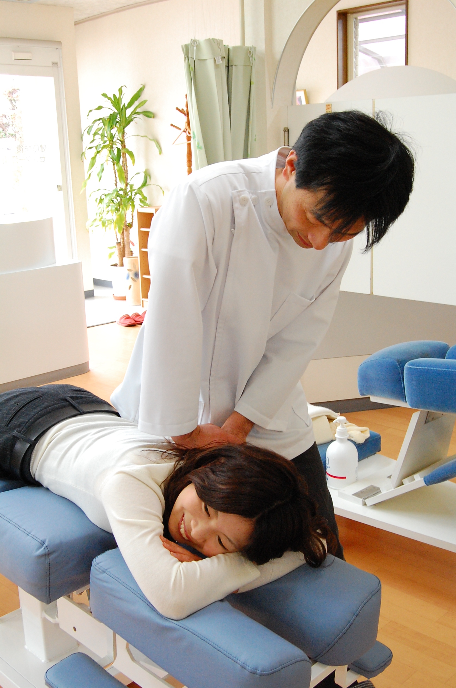 健康快復センター江南のマッサージ講習